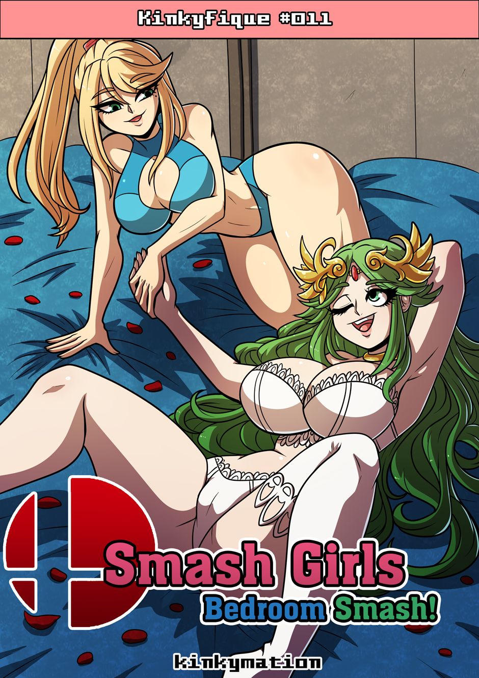 Smash Girls Samus and Palutena's Bedroom Smash!