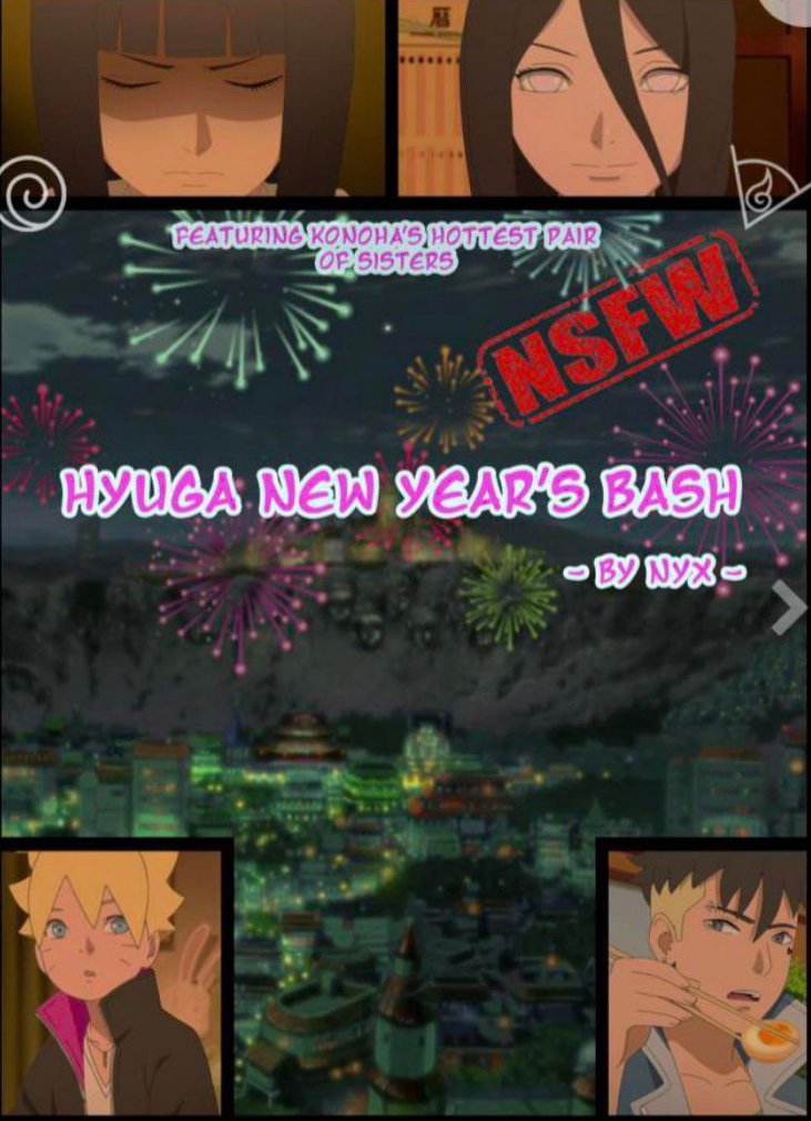 Hyuga new year's bash (Naruto)